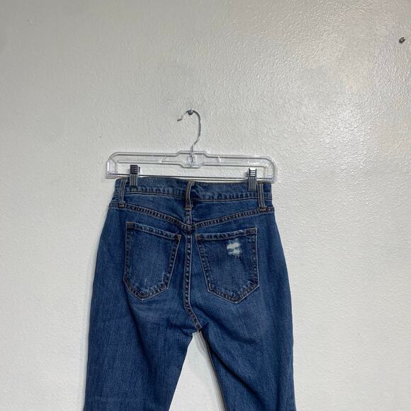 Old Navy Boyfriend Straight Jeans Sz 0 - Picture 8 of 12